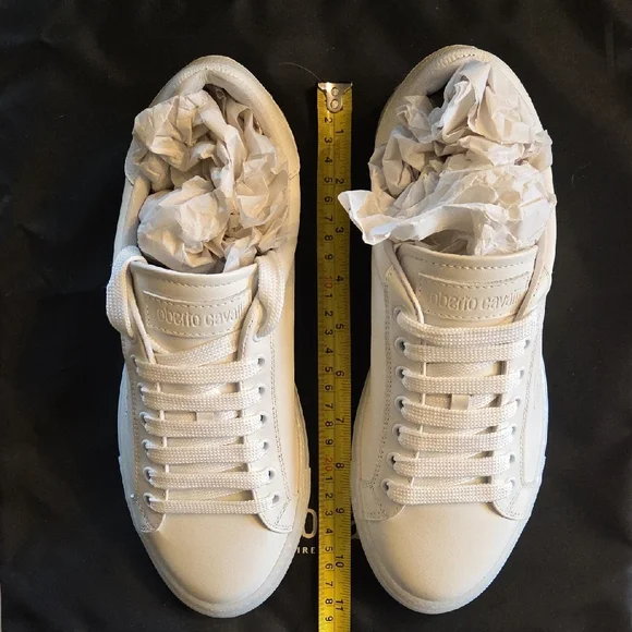 Roberto Cavalli White Sneakers - Picture 7 of 10